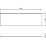 Фронтальная панель для прямоугольной ванны  Ideal Standard I.LIFE T478601 euro white Фронтальная панель для прямоугольной ванны  Ideal Standard I.LIFE T478601 euro white