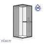 Душевая кабина Parly Frost FQ811B профиль черный матовый