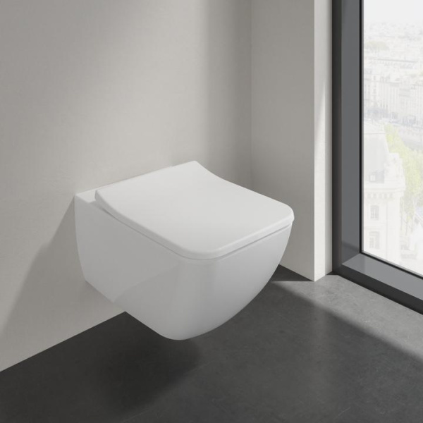 Унитаз подвесной Villeroy&Boch Venticello 4611RS01 белый Унитаз подвесной Villeroy&Boch Venticello 4611RS01 белый