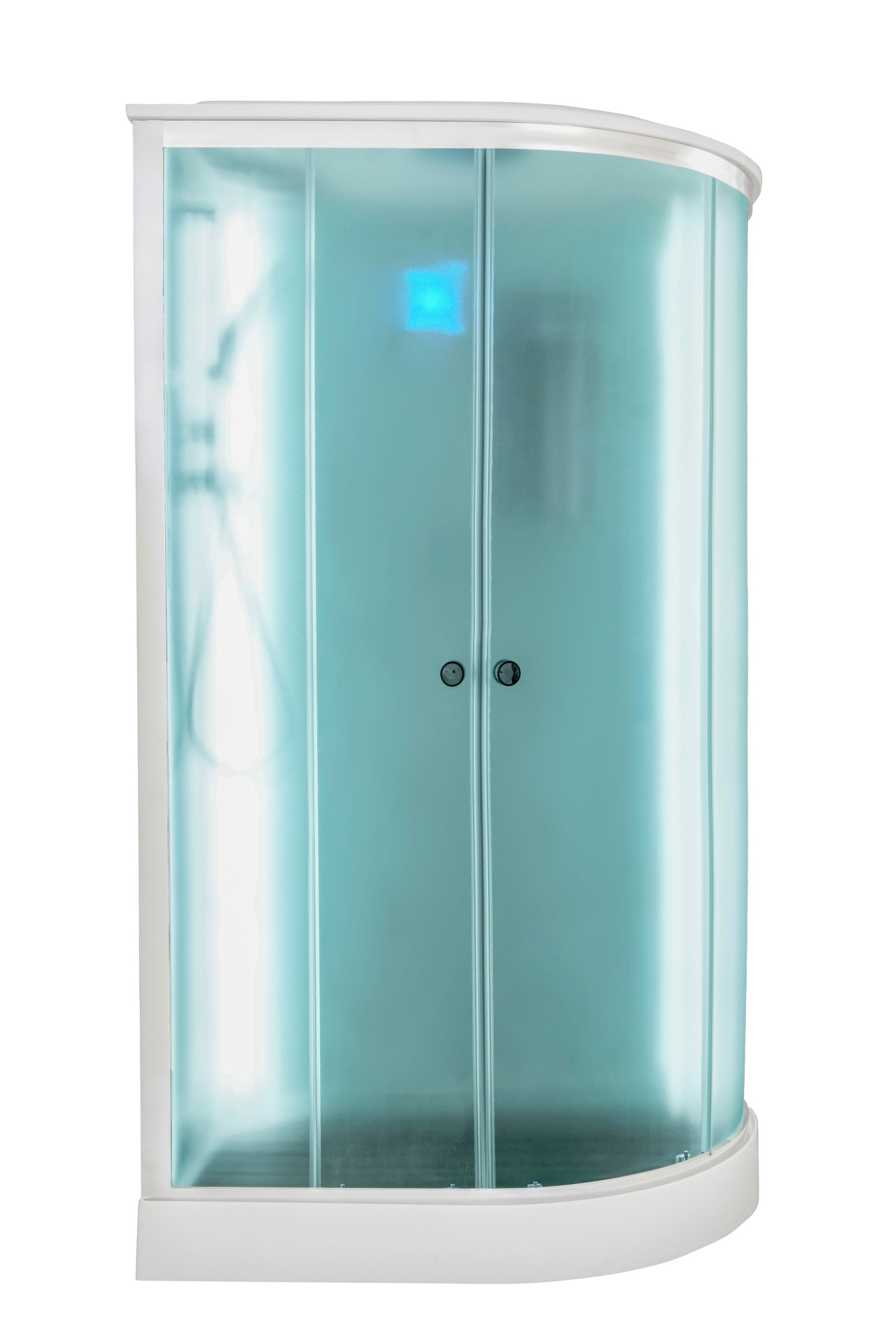 Душевая кабина DTO D102SLLED профиль хром