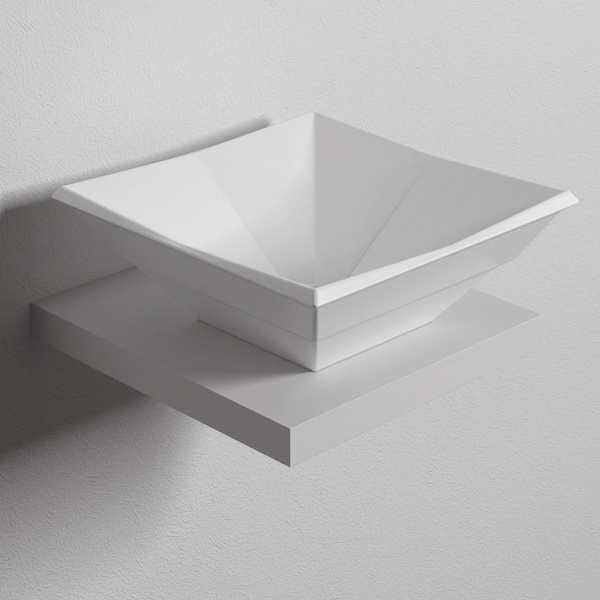 Раковина на столешницу Bien Kristal KRLG04101FD0W3000