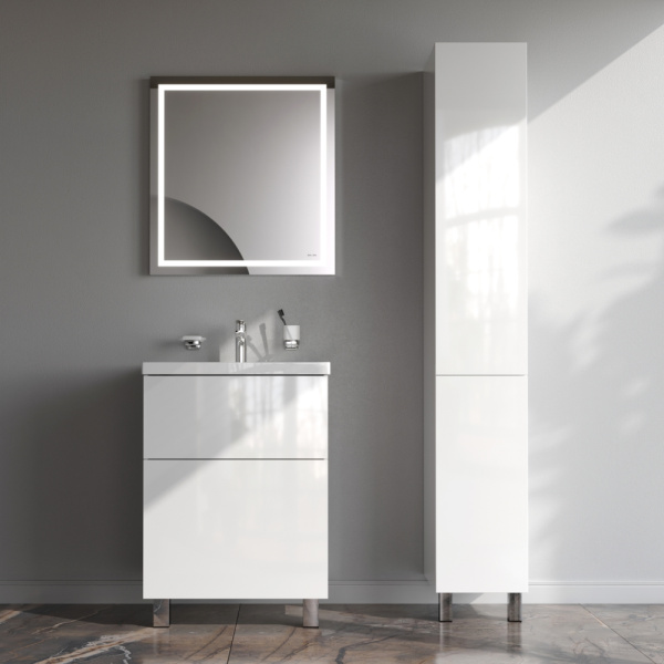 Тумба под раковину Am.Pm Gem 60 см M90FSX06022WG32 напольная белая