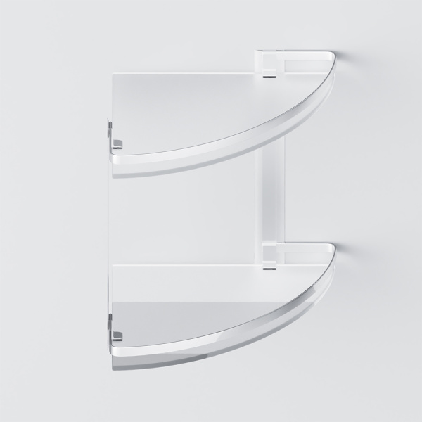 Полка для душа AM.PM Sense L 20755 A7456200 серебристая глянцевая