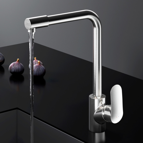 Смеситель для кухонной мойки Am.Pm Like с каналом для фильтра F8005711 сатин матовый