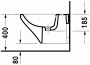 Биде подвесное DURAVIT DURASTYLE 2282150000 Биде подвесное DURAVIT DURASTYLE 2282150000