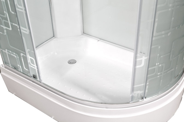 Душевая кабина DTO EM2712LEL профиль хром