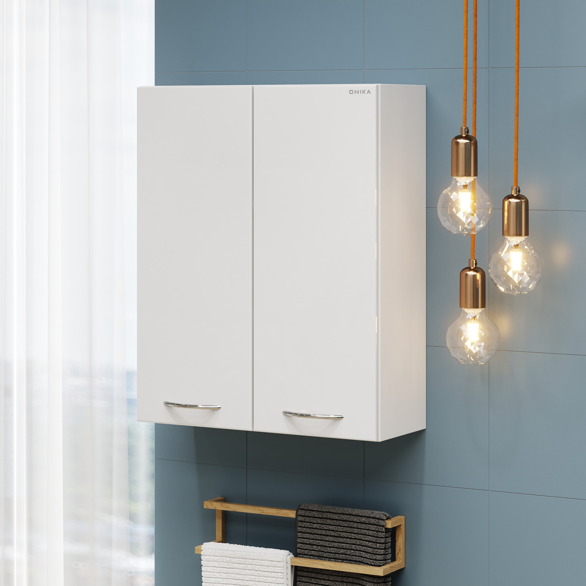 Шкаф Onika Кредо 60 см 306003 подвесной белый