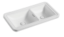Раковина накладная 70 см Cerutti SPA Double DORRIS CT9280 Раковина накладная 70 см Cerutti SPA Double DORRIS CT9280