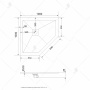 Душевой поддон трапеция RGW ST/T-G 100x100 16155100-02 Графит (серый) Душевой поддон трапеция RGW ST/T-G 100x100 16155100-02 Графит (серый)