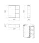 Шкаф-зеркало 60x70 см Grossman Форта 206003 дуб галифакс Шкаф-зеркало 60x70 см Grossman Форта 206003 дуб галифакс