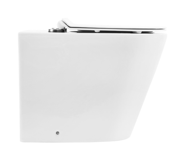 Унитаз BelBagno Flay-r BB1003CBR приставной безободковый