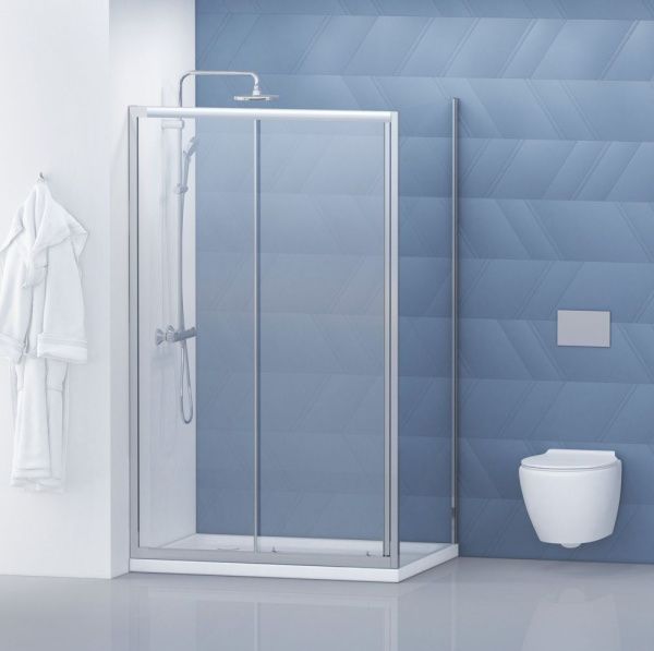 Душевой уголок 90x120 см BelBagno DUE DUE-AH-1-120/90-C-CR хром Душевой уголок 90x120 см BelBagno DUE DUE-AH-1-120/90-C-CR хром