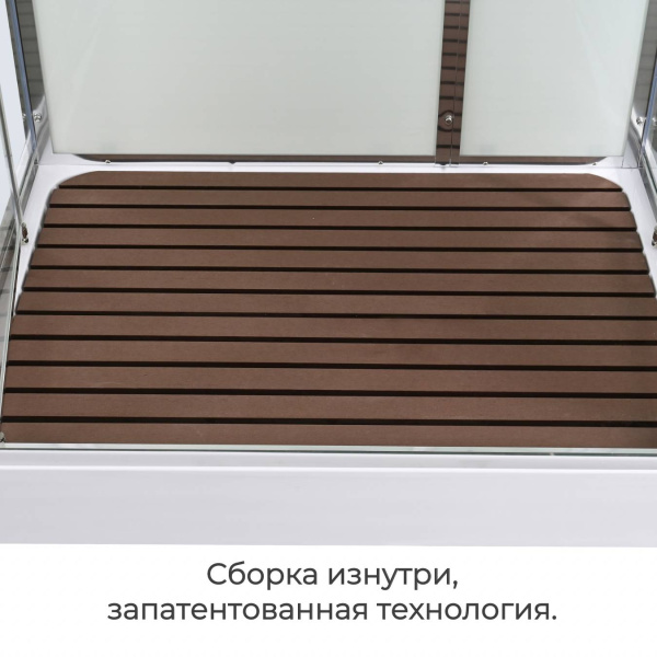 Душевая кабина AvaCan 120x90 V2012N профиль хром