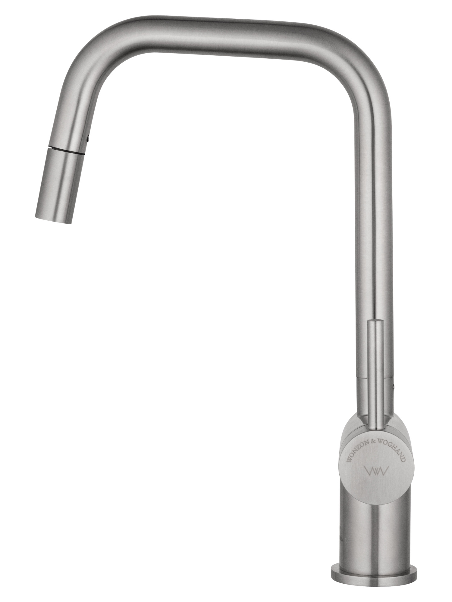 Смеситель для кухонной мойки Wonzon & Woghand WW-6018-BS никель брашированный