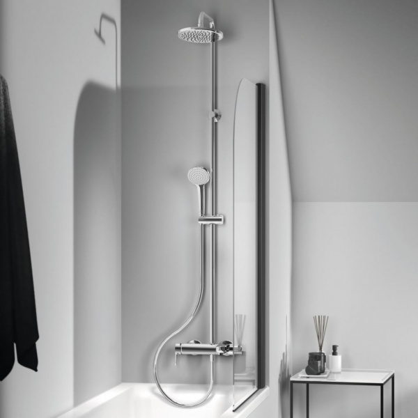 Душевая система в комплекте с настенным смесителем для ванны и душа Ideal Standard CERAFINE O BC749AA Душевая система в комплекте с настенным смесителем для ванны и душа Ideal Standard CERAFINE O BC749AA