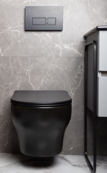 Унитаз Boheme Fiore 978-SET-B подвесной с микролифтом