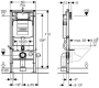 Инсталляция для унитаза GEBERIT Duofix UP320 111.300.00.5  Инсталляция для унитаза GEBERIT Duofix UP320 111.300.00.5
