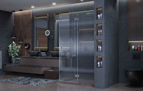 Душевое ограждение 120x80 120х80 Ambassador Diamond 12011107L Душевое ограждение 120x80 120х80 Ambassador Diamond 12011107L