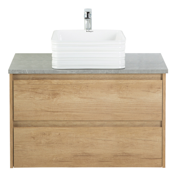 Столешница Belbagno 100 см KEP-100-MGL под раковину marmo grigio lucido