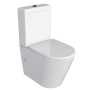 Унитаз-компакт Azario Luana AZ-8593 безободковый с микролифтом