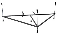Каркас для ванны Vagnerplast 140x140 VPK140140