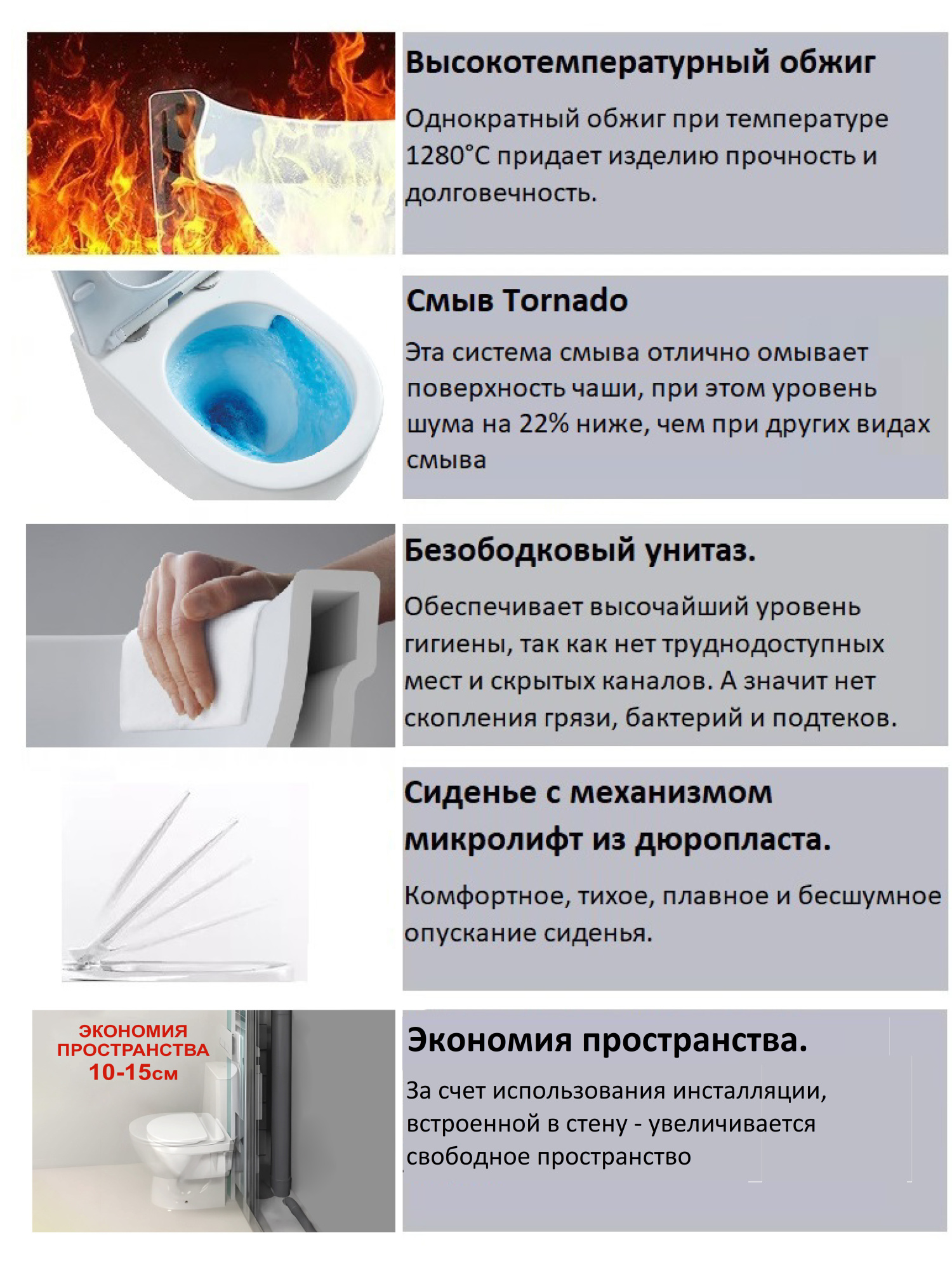 Унитаз подвесной Ceruttispa Luigi CT11101 безободковый с микролифтом