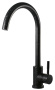 Смеситель для кухни Esko Kitchen K45 Black гранитная крошка