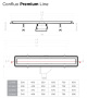 Линейный трап  Pestan Confluo premium line 13100054(13100111) золото Линейный трап  Pestan Confluo premium line 13100054(13100111) золото