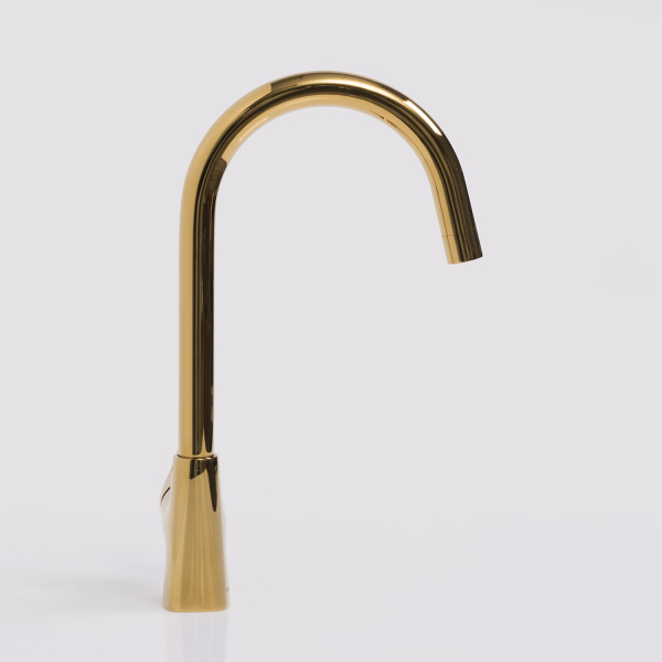 Смеситель для мойки WasserKRAFT Sauer 7107 золото глянцевый