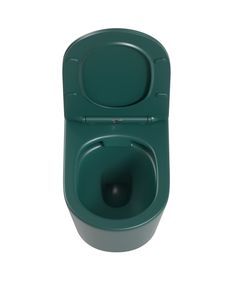 Унитаз подвесной Sapbox Lumara SB1124C1-MDG безободковый с микролифтом