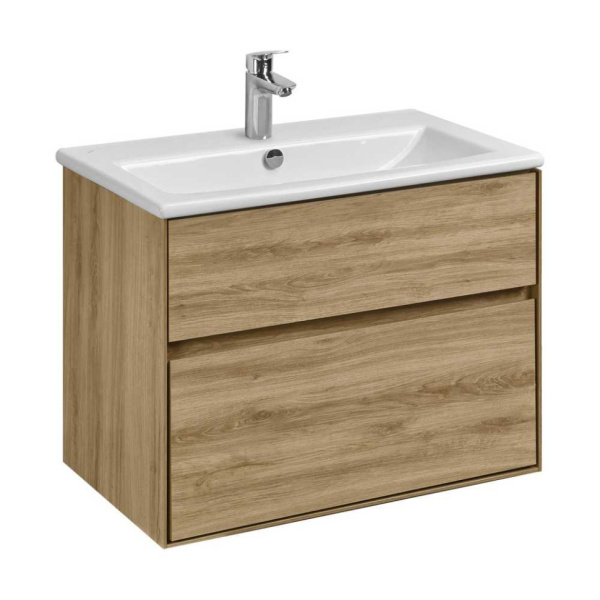 Тумба под раковину Aquaton Либерти 75 см 1A279501LYC70 подвесная дуб эльвезия