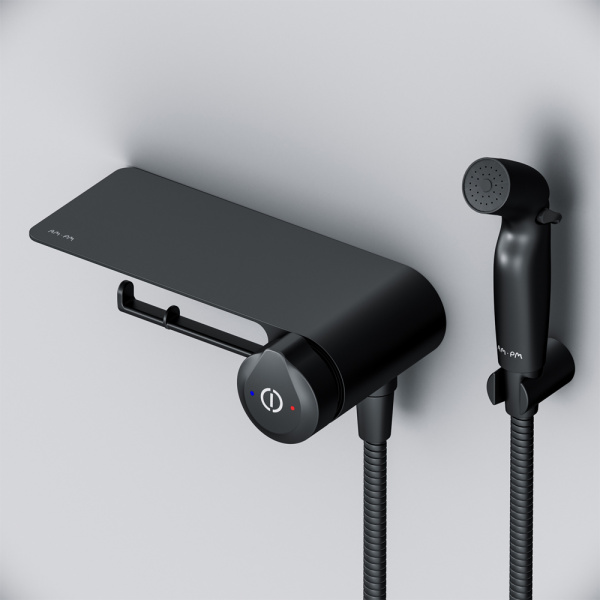 Смеситель гигиенический встраиваемый TouchReel AM.PM X-Joy F0H85A822 Смеситель гигиенический встраиваемый TouchReel AM.PM X-Joy F0H85A822