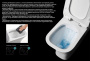 Унитаз-компакт безободковый с сиденьем микролифт Cerutti SPA ADIGE MW CT9243 матовый белый Унитаз-компакт безободковый с сиденьем микролифт Cerutti SPA ADIGE MW CT9243 матовый белый
