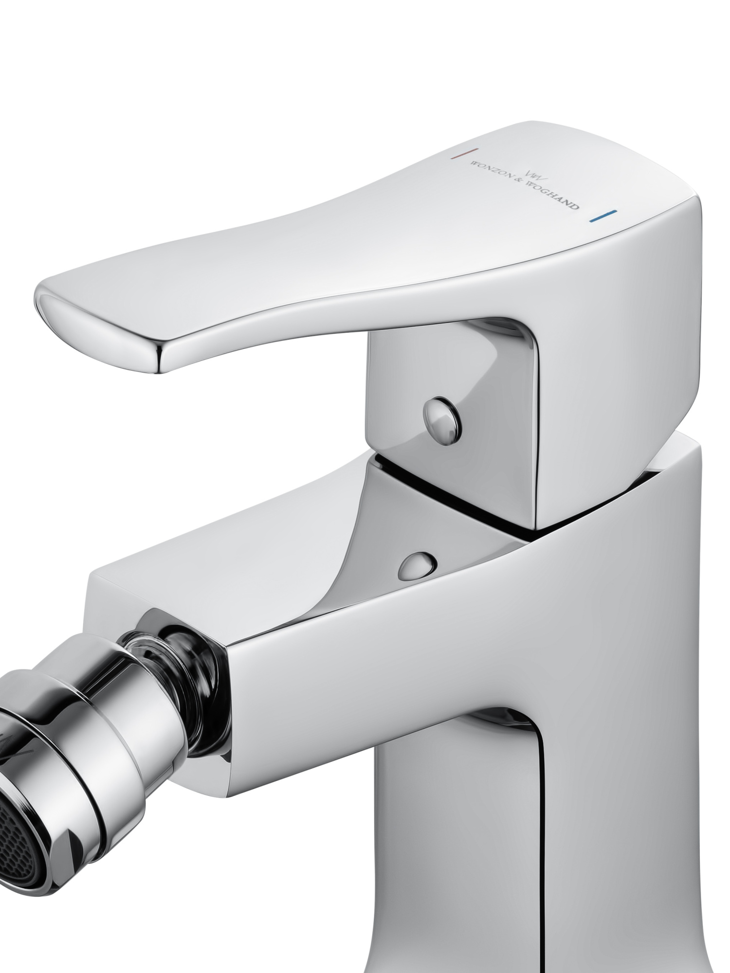 Смеситель для биде Wonzon & Woghand Flex WW-88016072-CR хром глянцевый