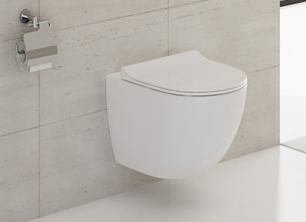 Подвесной унитаз безободковый Vitra Sento Rim-ex 7748B003-0075 Подвесной унитаз безободковый Vitra Sento Rim-ex 7748B003-0075