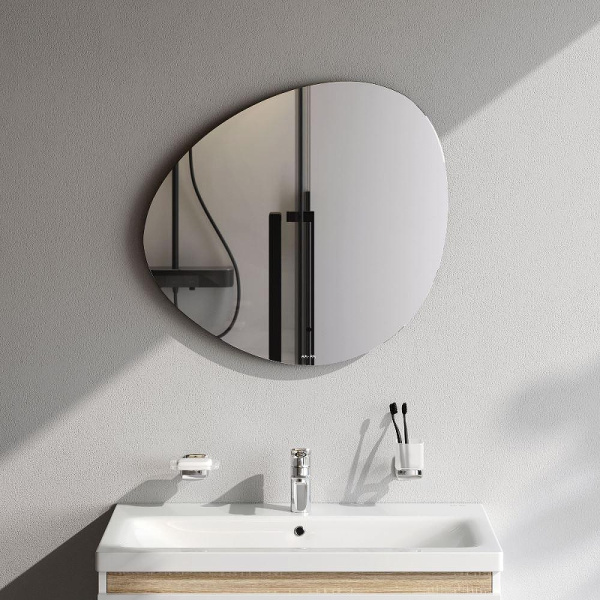 Зеркало Am.Pm X-Joy 70 см M85MOX50701WG с подсветкой серый металлик