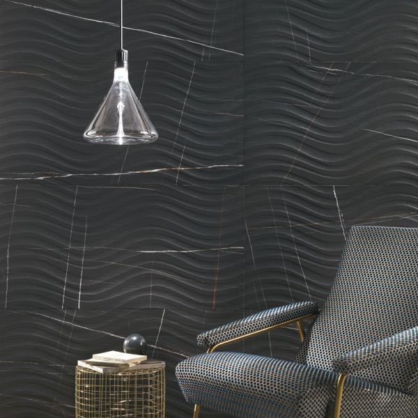 Гранит керамический 120x60 см ITALGRANITI EXPERIENCE MARBLE  MB04BAOP чёрный Гранит керамический 120x60 см ITALGRANITI EXPERIENCE MARBLE  MB04BAOP чёрный