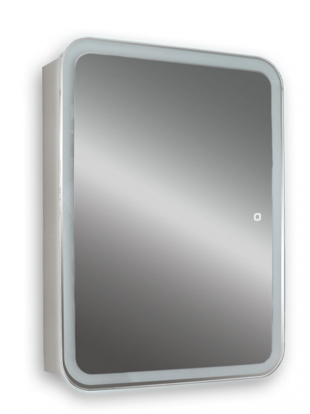 Зеркало-шкаф 50 см с LED подсветкой Silver Mirrors Фиджи flip левый/правый LED-00002471 Зеркало-шкаф 50 см с LED подсветкой Silver Mirrors Фиджи flip левый/правый LED-00002471