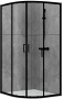 Душевой уголок 90x190 ABBER Schwarzer Diamant AG01090B Душевой уголок 90x190 ABBER Schwarzer Diamant AG01090B