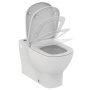 Напольный пристенный унитаз для монтажа с бачком Ideal Standard TESI AquaBlade® T008201 Напольный пристенный унитаз для монтажа с бачком Ideal Standard TESI AquaBlade® T008201