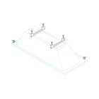 Каркас для ванны Cezares Metauro 155x60 METAURO-Central-MF