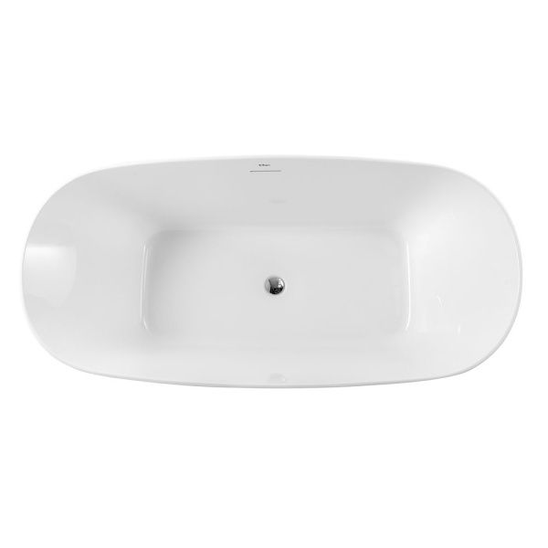 Акриловая ванна отдельнотоящая 170x80 см BelBagno  BB415-1700-800 белый Акриловая ванна отдельнотоящая 170x80 см BelBagno  BB415-1700-800 белый