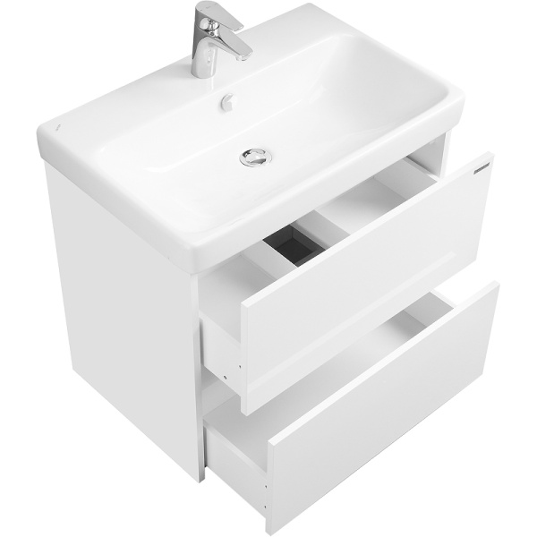 Тумба под раковину Aquaton Сканди 70 см 1A251801SD010 подвесная белая