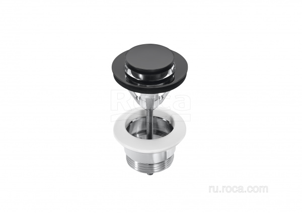 Донный клапан Roca Aqua click-clack 1 1/4 titanium black, D40 5054009CN Донный клапан Roca Aqua click-clack 1 1/4 titanium black, D40 5054009CN