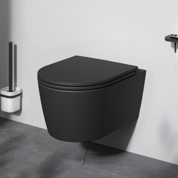 Унитаз подвесной AM.PM Func C8F1700MBSC безободковый с микролифтом