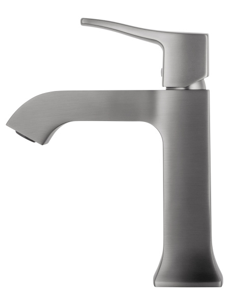 Смеситель для раковины Wonzon & Woghand Flex WW-88018072-BGM темный графит брашированный