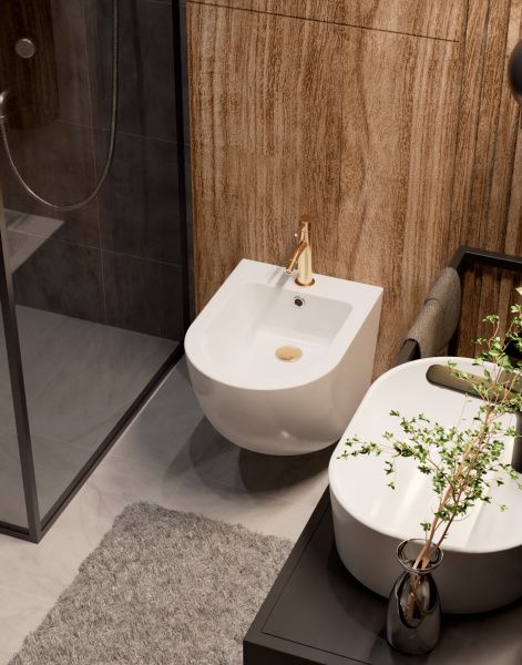 Смеситель AQUAme Siena AQM6216GG глянцевое золото Смеситель AQUAme Siena AQM6216GG глянцевое золото