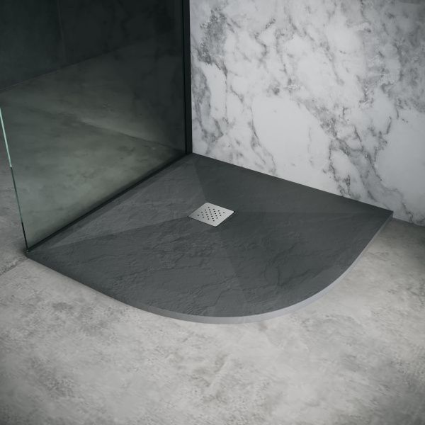 Душевой поддон каменный 100x100 Grossman Strong GR-S2100100 графит Душевой поддон каменный 100x100 Grossman Strong GR-S2100100 графит