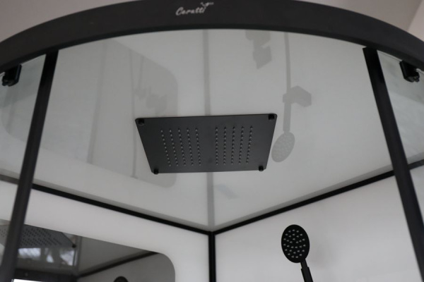 Душевая кабина Ceruttispa 100x215 VIVA101B профиль черный