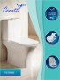 Унитаз-компакт Ceruttispa Vettore CT7192 безободковый с микролифтом